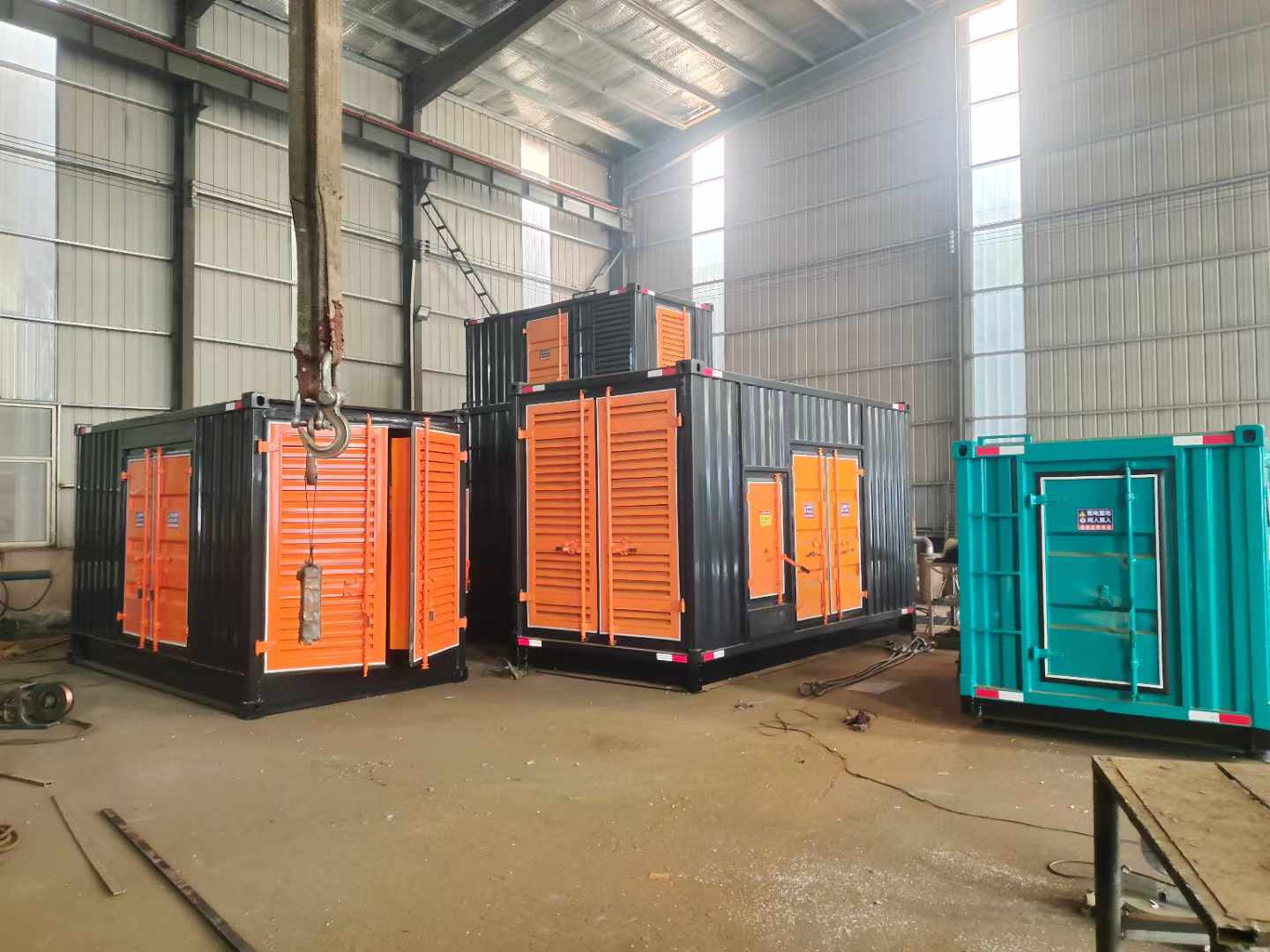 余江500kw柴油发电机组可以带动多少功率设备?
